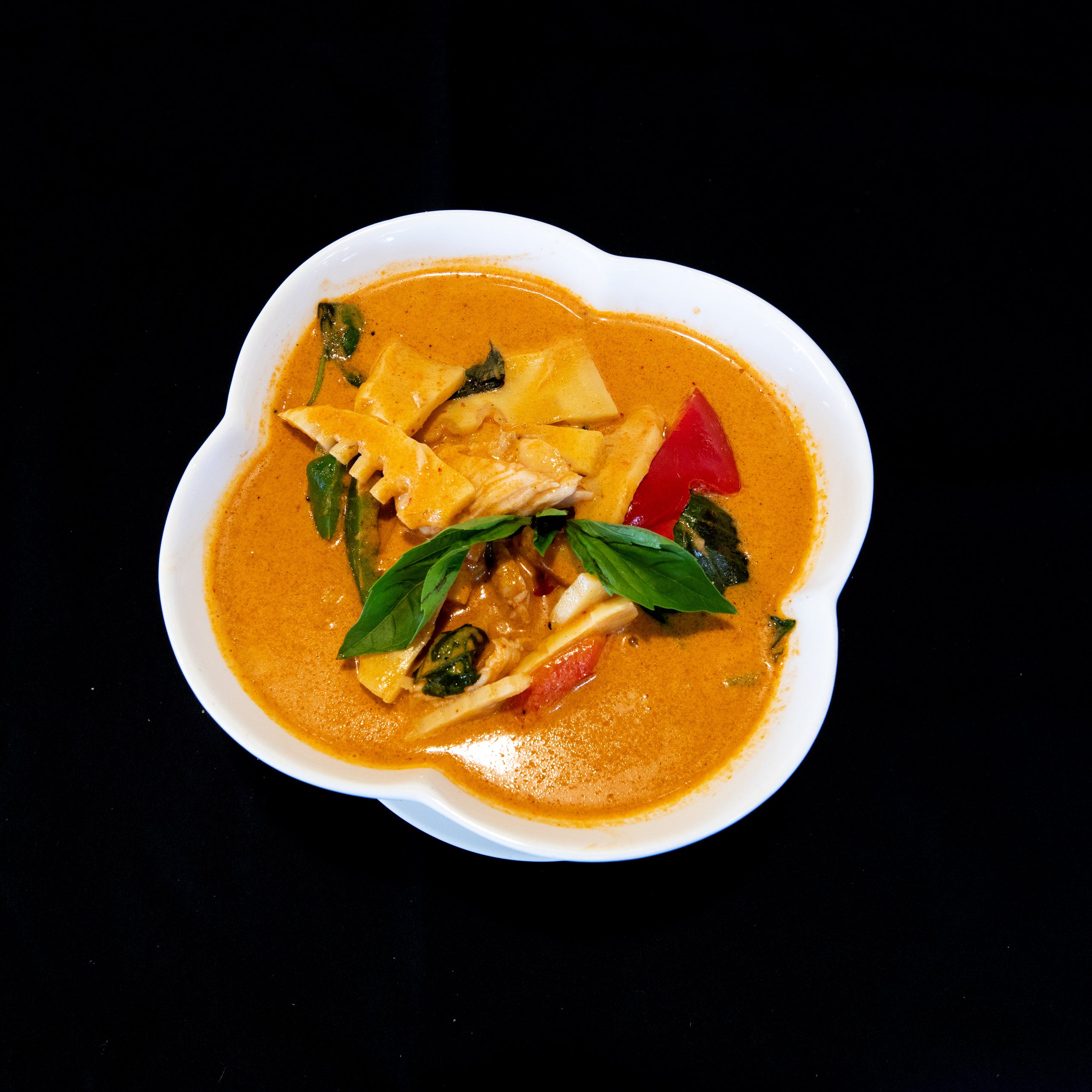 Red curry basil sales